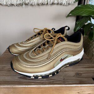 Nike Air Max 97 OG QS Metallic Gold (2017) 884421-700 Size 8.5